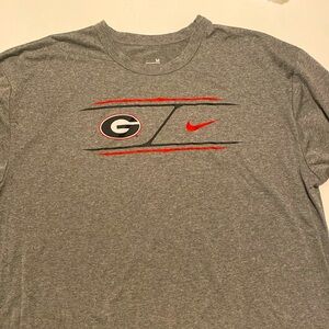 Georgia Bulldogs Nike Dry Fit Tee